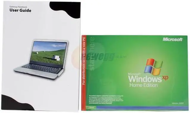 Alt view image 13 of 14 - Gateway Laptop Intel Pentium M 735 512MB Memory 60GB HDD Intel Extreme Graphics 2 15.4" Windows XP Home 6518GZ