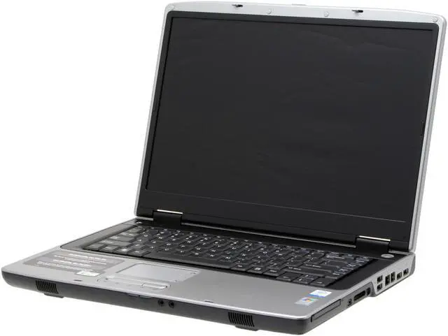 Alt view image 2 of 14 - Gateway Laptop Intel Celeron M 370 512MB Memory 60GB HDD Intel GMA 900 15.4" Windows XP Home MX6124