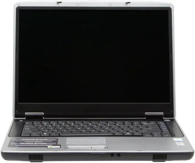 Alt view image 3 of 14 - Gateway Laptop Intel Celeron M 370 512MB Memory 60GB HDD Intel GMA 900 15.4" Windows XP Home MX6124