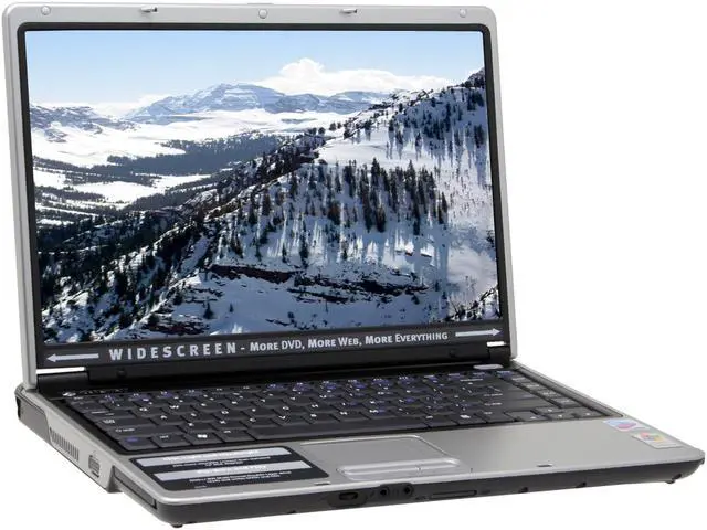 Main image of Gateway Laptop Intel Pentium M 735 512MB Memory 80GB HDD Intel Extreme Graphics 2 14.0" Windows XP Home MX3560