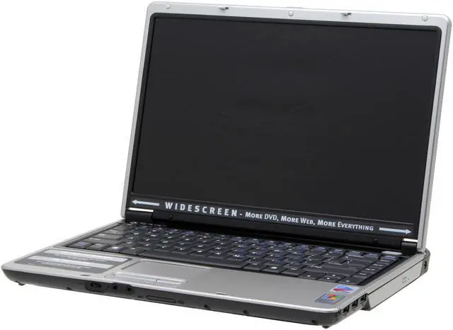 Alt view image 2 of 13 - Gateway Laptop Intel Pentium M 735 512MB Memory 80GB HDD Intel Extreme Graphics 2 14.0" Windows XP Home MX3560