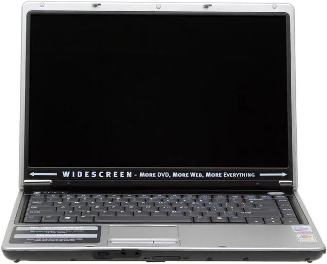 Alt view image 3 of 13 - Gateway Laptop Intel Pentium M 735 512MB Memory 80GB HDD Intel Extreme Graphics 2 14.0" Windows XP Home MX3560