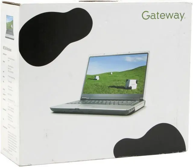 Alt view image 13 of 13 - Gateway Laptop Intel Pentium M 735 512MB Memory 80GB HDD Intel Extreme Graphics 2 14.0" Windows XP Home MX3560