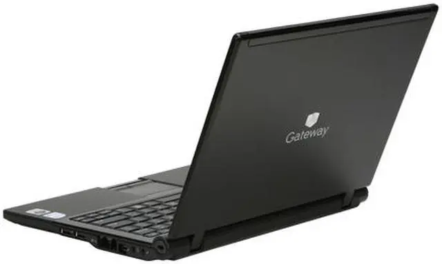 Alt view image 3 of 14 - Gateway Laptop Intel Core Solo U1300 1GB Memory 40GB HDD Intel GMA 950 12.1" Windows Vista Business E-100M(400916-0)