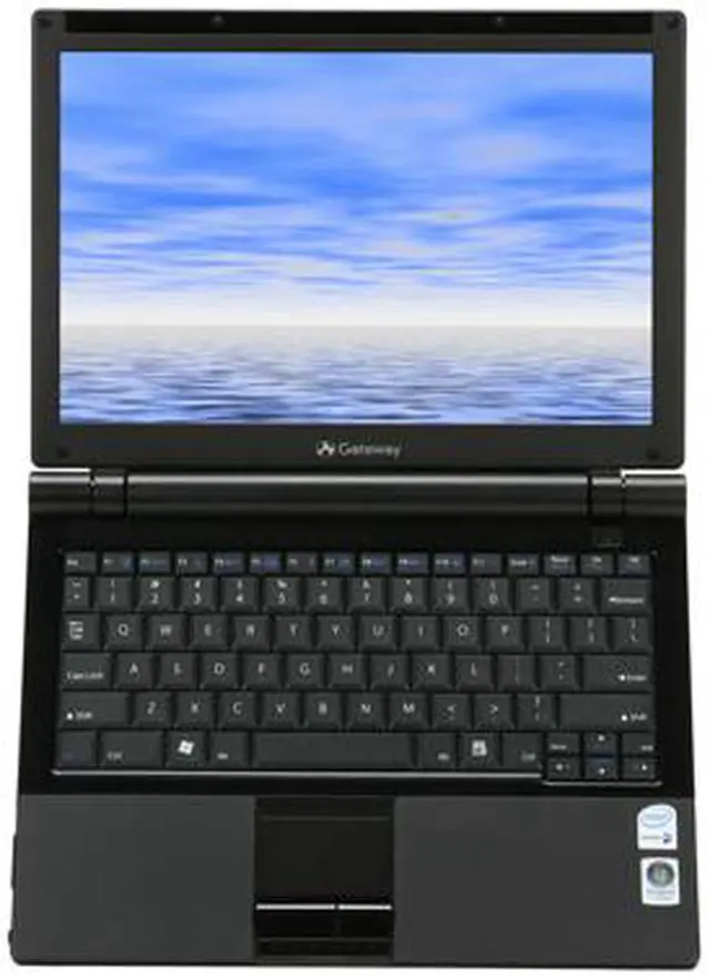 Alt view image 13 of 14 - Gateway Laptop Intel Core Solo U1300 1GB Memory 40GB HDD Intel GMA 950 12.1" Windows Vista Business E-100M(400916-0)