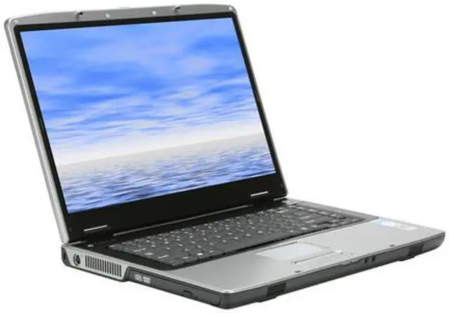 Alt view image 7 of 14 - Gateway Laptop Intel Core 2 Duo T5500 1GB Memory 40GB HDD Intel GMA 950 15.4" Windows Vista Business M465-E(400944-0)