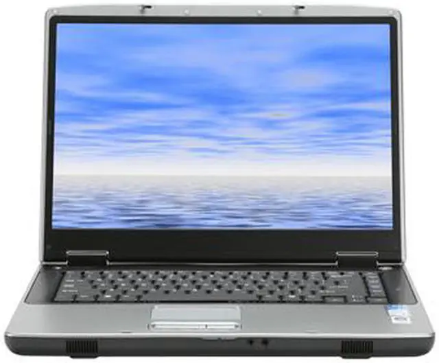Alt view image 8 of 14 - Gateway Laptop Intel Core 2 Duo T5500 1GB Memory 40GB HDD Intel GMA 950 15.4" Windows Vista Business M465-E(400944-0)
