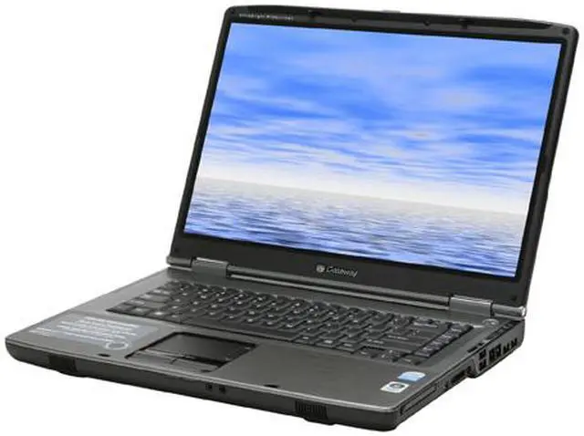 Main image of Gateway Laptop Intel Pentium T2060 1GB Memory 120GB HDD Intel GMA 950 15.4" Windows Vista Home Premium MT6705