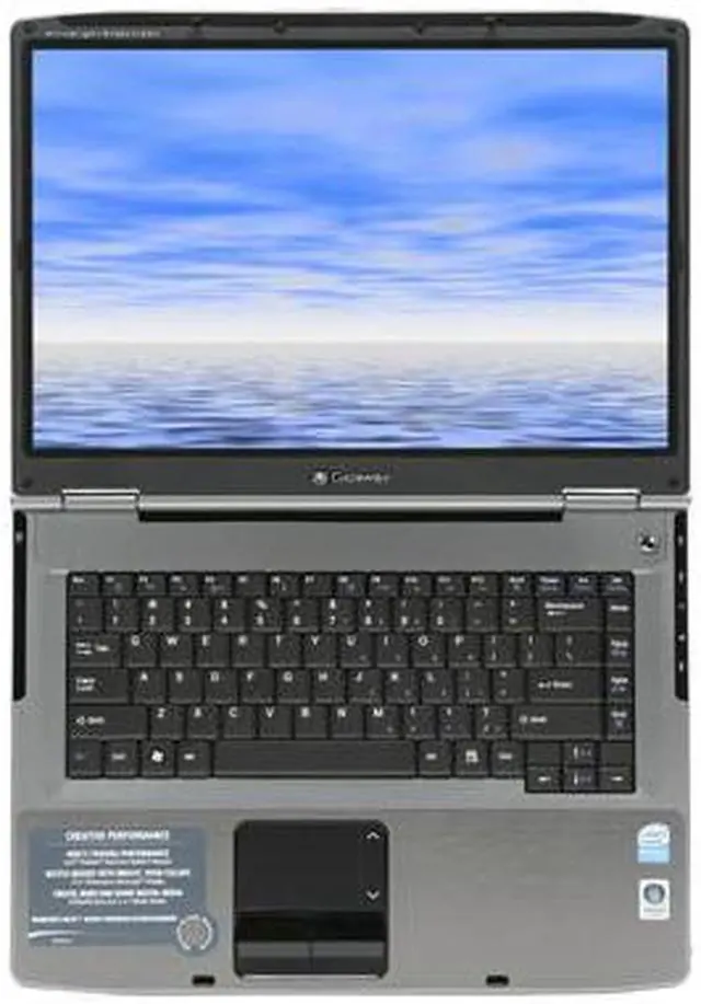 Alt view image 13 of 14 - Gateway Laptop Intel Pentium T2060 1GB Memory 120GB HDD Intel GMA 950 15.4" Windows Vista Home Premium MT6705