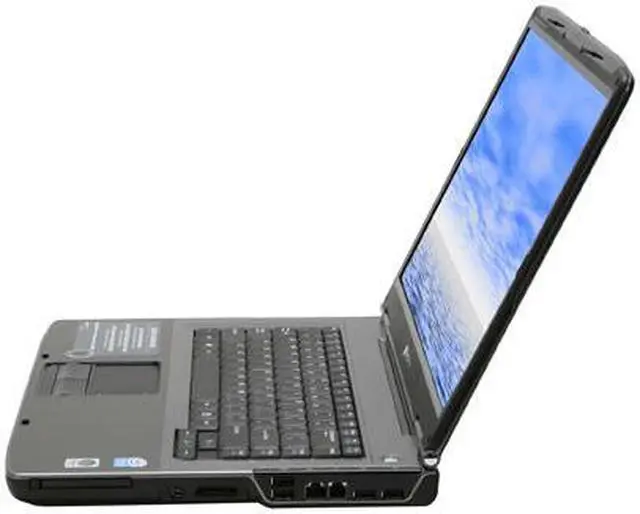 Alt view image 2 of 14 - Gateway Laptop Intel Pentium T2060 1GB Memory 120GB HDD Intel GMA 950 15.4" Windows Vista Home Premium MT6705