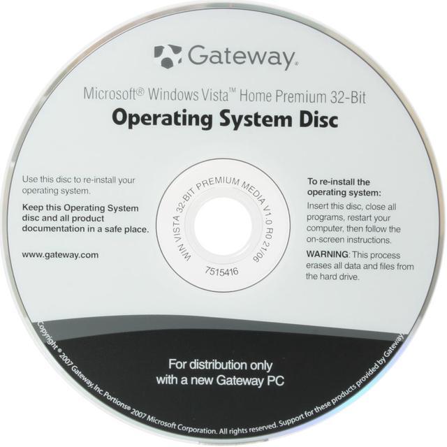 Alt view image 12 of 14 - Gateway Laptop Intel Pentium T2060 1GB Memory 160GB HDD ATI Radeon Xpress 200M IGP 14.1" Windows Vista Home Premium MT3707 - RA