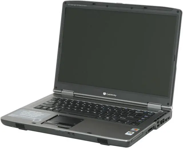 Alt view image 2 of 14 - Gateway Laptop AMD Turion 64 X2 TL-50 1GB Memory 160GB HDD ATI Radeon Xpress 1150 IGP 15.4" Windows Vista Home Premium MT6458 - RA