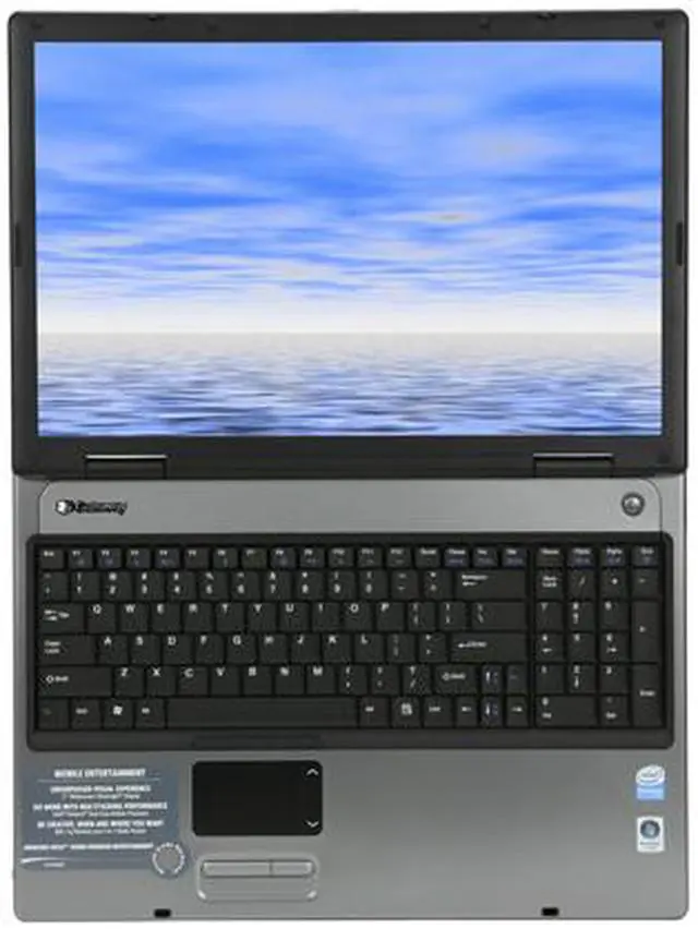 Alt view image 13 of 14 - Gateway Laptop Intel Pentium T2080 1GB Memory 160GB HDD Intel GMA 950 17.0" Windows Vista Home Premium MX8738