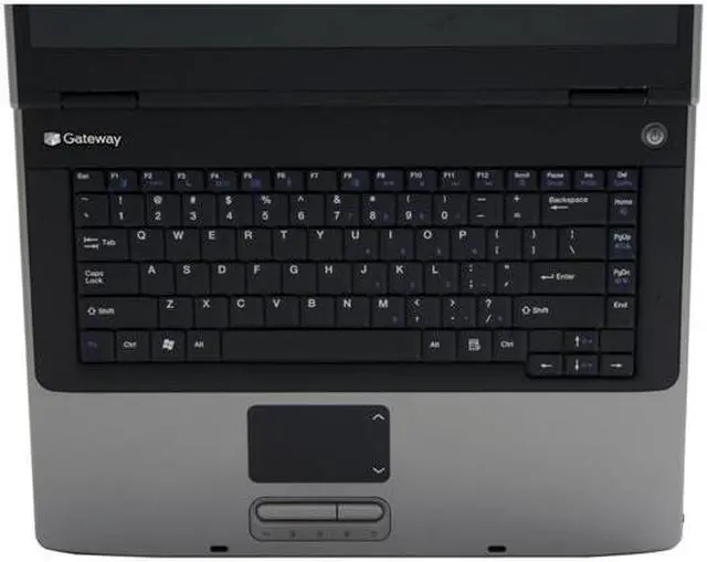 Alt view image 4 of 12 - Gateway 15.4" Intel Core 2 Duo T7200 2GB Memory DDR2 533 Windows XP Media Center