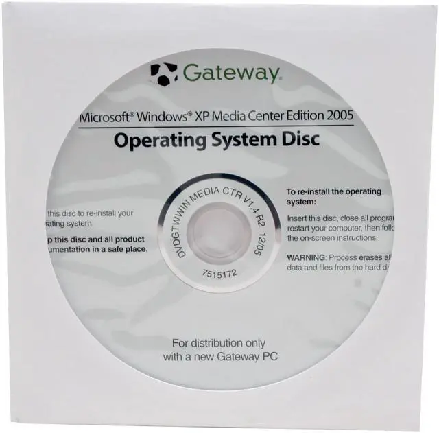 Alt view image 12 of 12 - Gateway 15.4" Intel Core 2 Duo T7200 2GB Memory DDR2 533 Windows XP Media Center