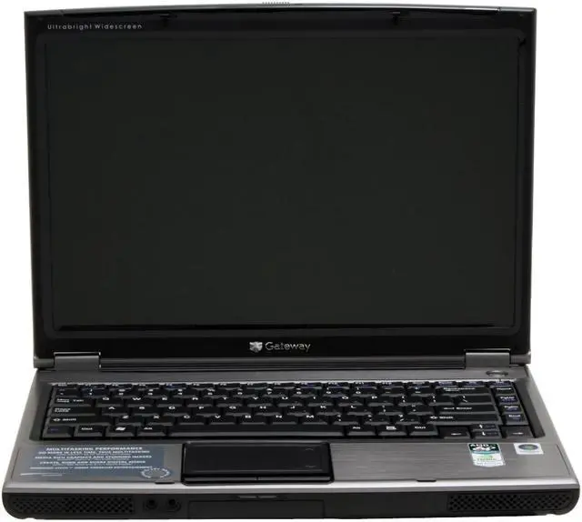 Alt view image 2 of 13 - Gateway Laptop AMD Athlon 64 X2 TK-53 1GB Memory 160GB HDD NVIDIA GeForce Go 6100 14.1" Windows Vista Home Premium MT3422