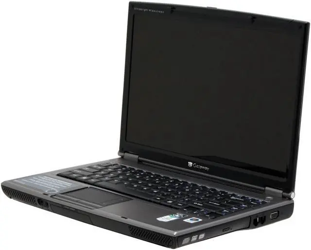 Alt view image 3 of 13 - Gateway Laptop AMD Athlon 64 X2 TK-53 1GB Memory 160GB HDD NVIDIA GeForce Go 6100 14.1" Windows Vista Home Premium MT3422