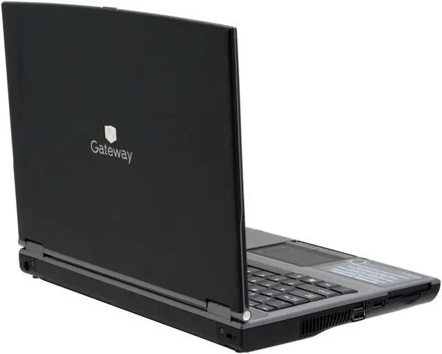Alt view image 6 of 13 - Gateway Laptop AMD Athlon 64 X2 TK-53 1GB Memory 160GB HDD NVIDIA GeForce Go 6100 14.1" Windows Vista Home Premium MT3422