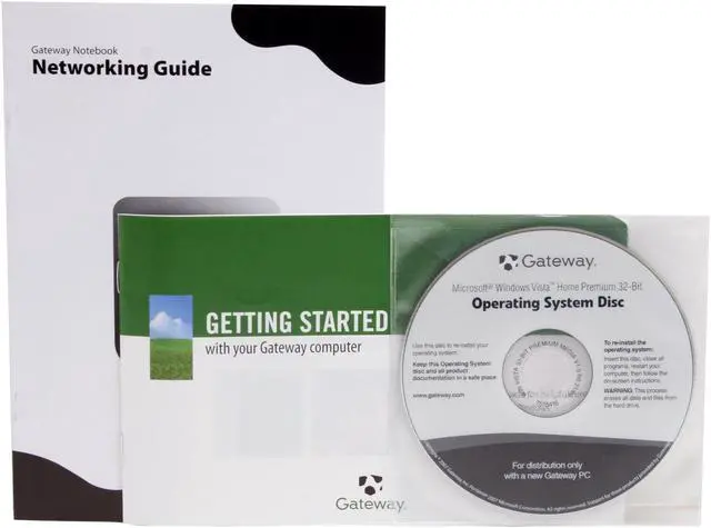 Alt view image 15 of 15 - Gateway Laptop Intel Pentium T2310 1GB Memory 120GB HDD Intel GMA X3100 15.4" Windows Vista Home Premium ML6720
