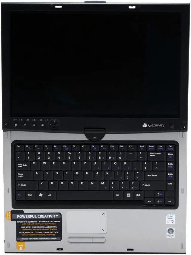 Alt view image 11 of 13 - Gateway CX2728 1GB Memory 14.0" 1280 x 768 Tablet PC Windows Vista Home Premium