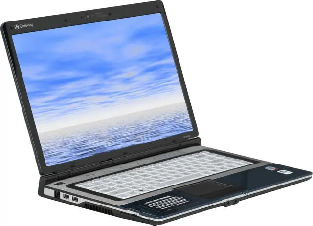 Alt view image 5 of 12 - Gateway Laptop Intel Core 2 Duo T5750 3GB Memory 160GB HDD Intel GMA X3100 15.4" Windows Vista Home Premium M-6827