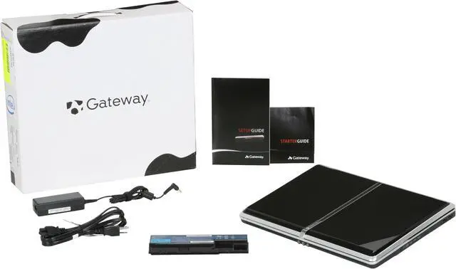 Alt view image 12 of 12 - Gateway Laptop Intel Pentium T3200 3GB Memory 320GB HDD Intel GMA 4500M 16.0" Windows Vista Home Premium MC7321u