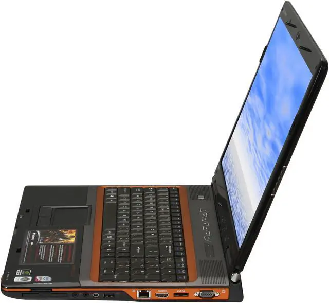 Alt view image 2 of 11 - Gateway Laptop Intel Core 2 Quad Q9000 4GB Memory 500GB HDD NVIDIA GeForce 9800M GTS 17.0" Windows Vista Home Premium 64-bit P-7808u FX Edition