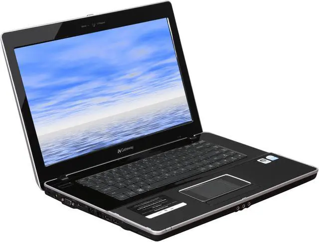 Alt view image 5 of 12 - Gateway Laptop Intel Pentium T4200 3GB Memory 320GB HDD Intel GMA 4500M 15.6" Windows Vista Home Premium MD7330u