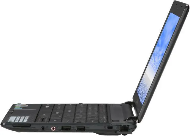 Alt view image 2 of 8 - Gateway Laptop Intel Core 2 Solo ULV SU3500 2GB Memory 250GB HDD Intel GMA 4500MHD 11.6" Windows Vista Home Premium EC1803u