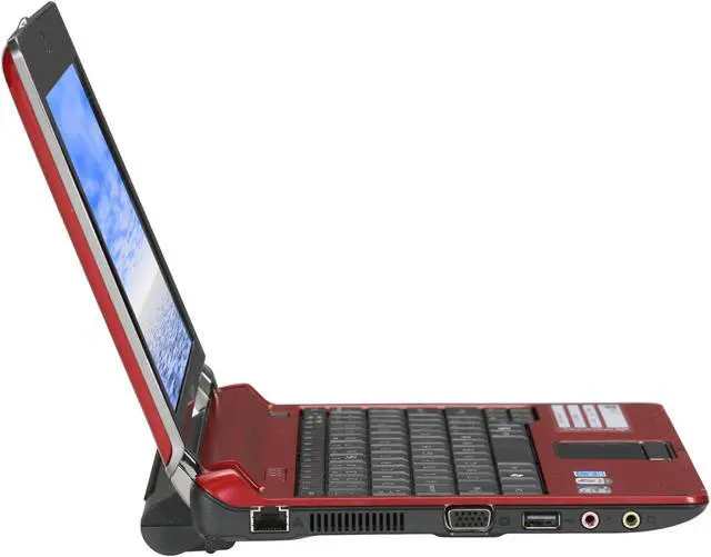 Alt view image 4 of 8 - Gateway LT Series LT2030u Cherry Red Intel Atom N270(1.60 GHz) 10.1" WSVGA 1GB Memory 250GB HDD Netbook