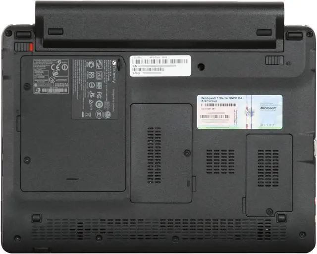 Alt view image 7 of 8 - Gateway LT Series LT2030u Cherry Red Intel Atom N270(1.60 GHz) 10.1" WSVGA 1GB Memory 250GB HDD Netbook