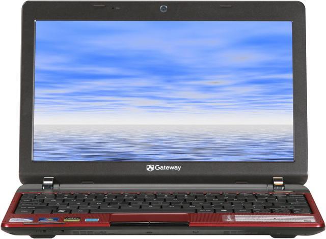 Alt view image 5 of 8 - Gateway EC Series EC1433u Cherry Red Intel Celeron M 743(1.30 GHz) 11.6" 2GB Memory 250GB HDD Netbook
