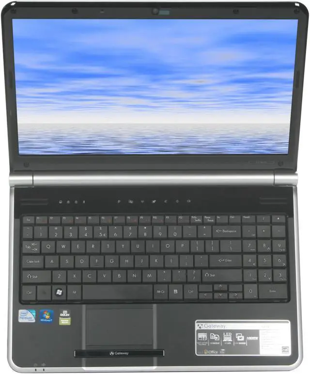 Alt view image 6 of 8 - Gateway Laptop Intel Pentium T4300 4GB Memory 320GB HDD Intel GMA 4500M 15.6" Windows 7 Home Premium 64-bit NV5425u