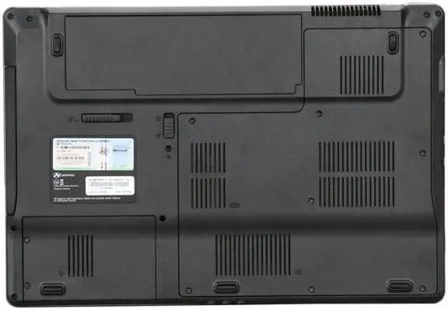 Alt view image 7 of 11 - Gateway Laptop Intel Core 2 Duo T6400 4GB Memory 500GB HDD Intel GMA 4500MHD 16.0" Windows Vista Home Premium 64-bit MC7833u