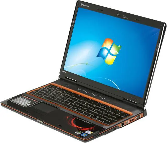 Main image of Gateway Laptop Intel Core 2 Duo T9600 8GB Memory 1TB HDD NVIDIA GeForce GTX 260M 17.0" Windows 7 Home Premium 64-bit P-7920u FX Edition