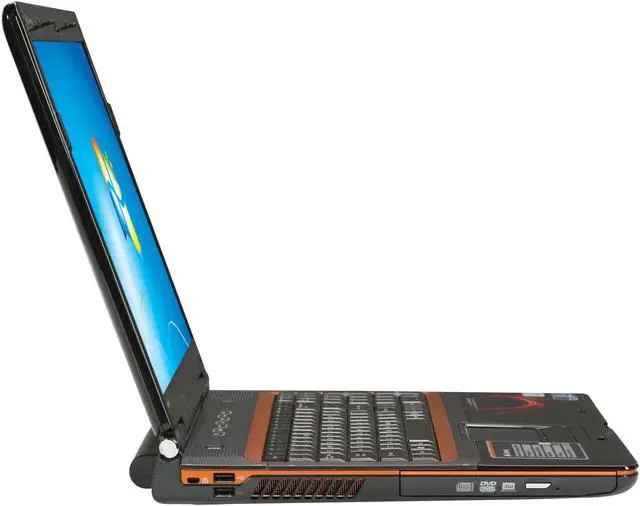 Alt view image 4 of 8 - Gateway Laptop Intel Core 2 Duo T9600 8GB Memory 1TB HDD NVIDIA GeForce GTX 260M 17.0" Windows 7 Home Premium 64-bit P-7920u FX Edition