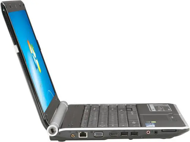 Alt view image 4 of 8 - Gateway Laptop Intel Pentium T4400 4GB Memory 320GB HDD Intel GMA 4500MHD 15.6" Windows 7 Home Premium 64-bit NV5462u