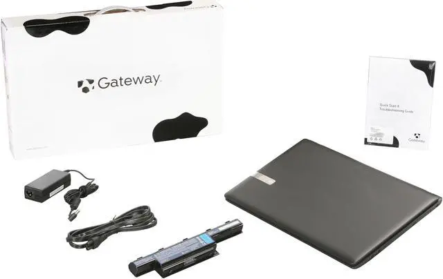 Alt view image 8 of 8 - Gateway Laptop Intel Pentium P6200 4GB Memory 500GB HDD Intel HD Graphics 15.6" Windows 7 Home Premium 64-bit NV55C38u
