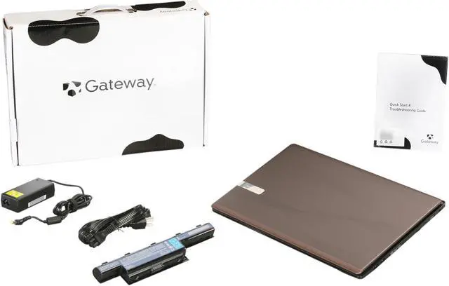 Alt view image 8 of 8 - Gateway Laptop Intel Core i5-480M 4GB Memory 640GB HDD Intel HD Graphics 15.6" Windows 7 Home Premium 64-bit NV59C70u