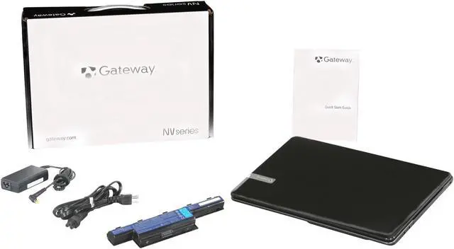 Alt view image 8 of 8 - Gateway Laptop AMD A6-3400M 4GB Memory 500GB HDD AMD Radeon HD 6520G 15.6" Windows 7 Home Premium 64-bit NV55S04u