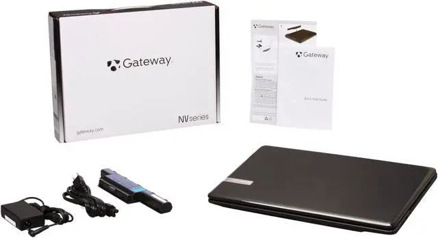 Alt view image 8 of 8 - Gateway Laptop AMD A4-3300M 4GB Memory 500GB HDD AMD Radeon HD 6480G 15.6" Windows 7 Home Premium 64-bit NV55S03u