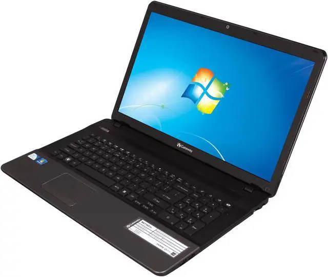 Main image of Gateway Laptop Intel Pentium B960 4GB Memory 320GB HDD Intel HD Graphics 3000 17.3" Windows 7 Home Premium 64-Bit NV77H21u