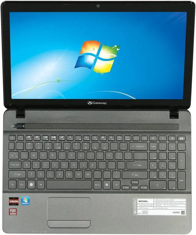 Alt view image 6 of 8 - Gateway Laptop NV Series AMD A6-3400M 4GB Memory 500GB HDD AMD Radeon HD 6520G 15.6" Windows 7 Home Premium 64-Bit NV55S09u