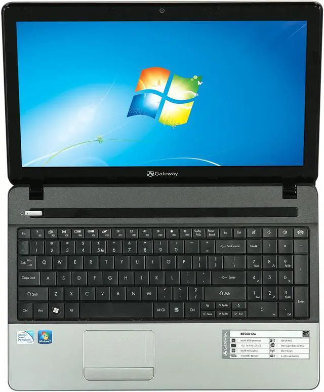Alt view image 6 of 8 - Gateway 15.6" Intel Pentium B950 4GB Memory DDR3 1066 Windows 7 Home Premium 64-Bit NX.Y1UAA.004