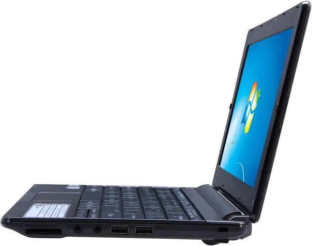 Alt view image 2 of 8 - Gateway LT Series LT4004u Black Intel Atom N2600(1.60 GHz) 10.1" WSVGA 1GB DDR3 Memory 250GB HDD Netbook