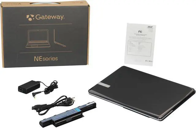 Alt view image 8 of 8 - Gateway Laptop Intel Pentium B960 4GB Memory 500GB HDD Intel HD Graphics 15.6" Windows 8 64-Bit NE56R34u