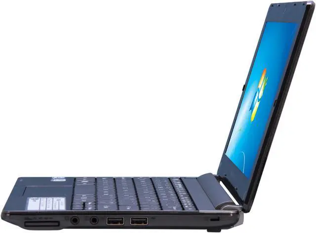 Alt view image 2 of 8 - Gateway LT Series LT4008u Black Intel Atom N2600(1.60 GHz) 10.1" WSVGA 1GB Memory 320GB HDD Netbook