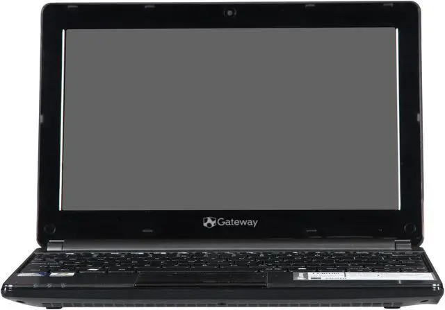 Alt view image 5 of 8 - Gateway Laptop Intel Atom N2600 1GB Memory 320GB HDD Intel GMA 3600 10.1" Windows 7 Starter 32-Bit LT4010u