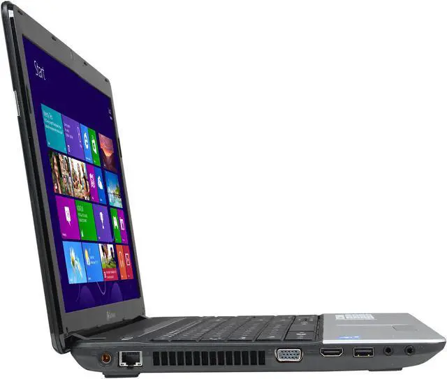 Alt view image 4 of 8 - Gateway Laptop Intel Celeron B830 4GB Memory 320GB HDD Intel HD Graphics 15.6" Windows 8 64-Bit NE56R31u