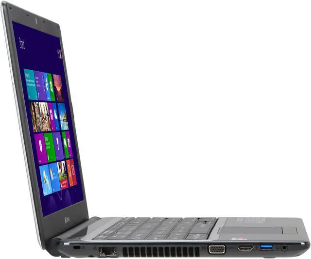 Alt view image 4 of 8 - Gateway Laptop AMD A4-5000 4GB Memory 500GB HDD AMD Radeon HD 8330 15.6" Windows 8 NE52204u